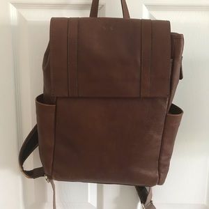 Old Angler Genuine leather Backpack